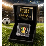 Italy Golden Football Jersey 1/1000 Oz Gold Coin GOLD AND SILVER BULLION