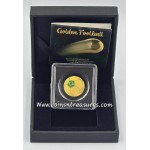 Brazil Golden Football 1/1000 Oz Gold Coin GOLD AND SILVER BULLION