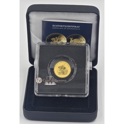 Bullions of the World Sovereign 1/500 Oz Gold 999 Coin 
