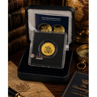 Bullions of the World Sovereign 1/500 Oz Gold 999 Coin 