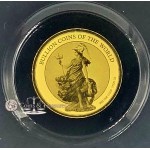 Bullions of the World Britannia 1/500 Oz Gold 999 Coin GOLD AND SILVER BULLION