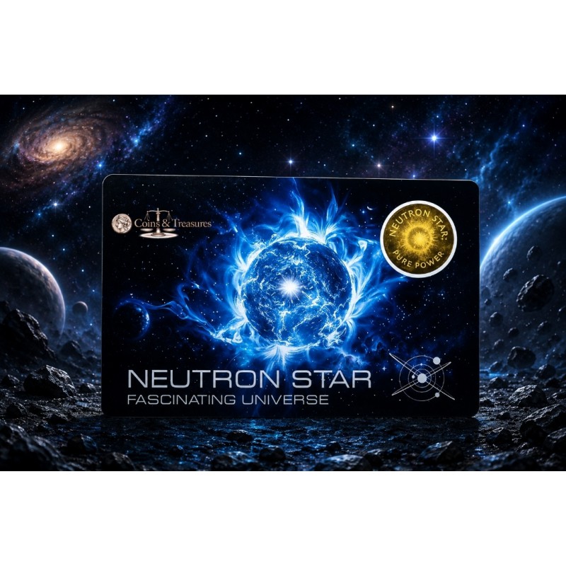 Neutron Star Space 1/1000 Oz Gold 999 Coin GOLD AND SILVER BULLION