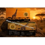 AFRICAN ANIMALS SERIES GIRAFFE 1/1000 Oz Gold Coin GOLD AND SILVER BULLION