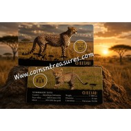 AFRICAN ANIMALS SERIES CHEETAH 1/1000 Oz Gold Coin