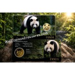 Big Five of Asia animals Panda 1/1000 Oz Gold Coin GOLD AND SILVER BULLION
