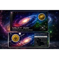 Milky way 1/1000 Oz Gold Coin 3000 Francs Chad 2023