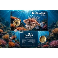 LIONFISH 1/1000 Oz Gold coin 3000 Francs Chad 2025