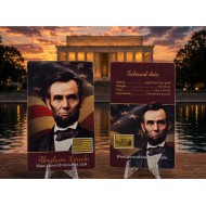 Presidents of the USA Abraham Lincoln 1/1000 Oz Gold Coin