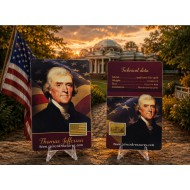 Presidents of the USA Thomas Jefferson 1/1000 Oz Gold Coin