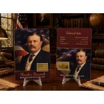 Presidents of the USA Theodor Roosevelt 1/1000 Oz Gold Coin GOLD AND SILVER BULLION