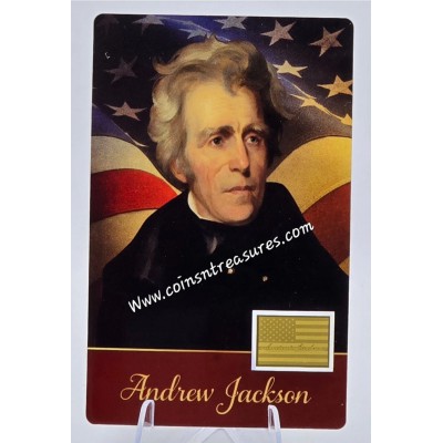 Presidents of the USA Andrew Jackson 1/1000 Oz Gold Coin