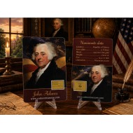 Presidents of the USA John Adams 1/1000 Oz Gold Coin