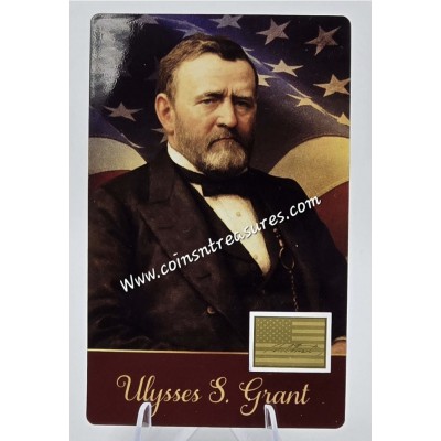Presidents of the USA Ulysses S. Grant 1/1000 Oz Gold Coin