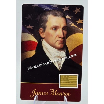 Presidents of the USA James Monroe 1/1000 Oz Gold Coin