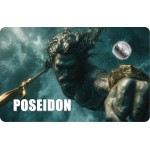 Poseidon 2026 Liberia 1/500 oz .999 Platinum Coin in Card GOLD AND SILVER BULLION