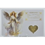 GUARDIAN ANGEL III 1/1000 Oz .999 Gold in Coin card 2023 GOLD AND SILVER BULLION