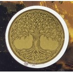 TREE OF LIFE 1/1000 Oz Gold Coin medal 999 card GOLD AND SILVER BULLION