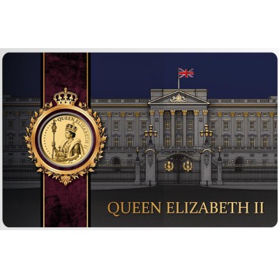 Queen Elizabeth II 1/1000 Oz 999 Gold in Coin card 2026