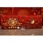 YEAR OF THE HORSE 1/1000 Oz .999 Gold in Coin card 2026 GOLD AND SILVER BULLION