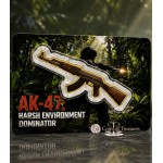 AK-47 Shaped 1/1000 Oz Gold Coin AK 47 Liberia 2026 GOLD AND SILVER BULLION