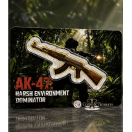 AK-47 Shaped 1/1000 Oz Gold Coin AK 47 Liberia 2026