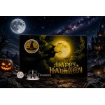 HALLOWEEN WITCH 1/1000 Oz Gold .999 Coin Chad GOLD AND SILVER BULLION