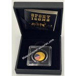 American Baseball 1/1000 Oz 999 Gold Ball Shaped Coin GOLD AND SILVER BULLION