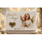 GUARDIAN ANGEL III 1/1000 Oz .999 Gold in Coin card 2023 GOLD AND SILVER BULLION