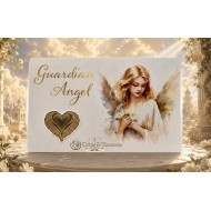 GUARDIAN ANGEL III 1/1000 Oz .999 Gold in Coin card 2023
