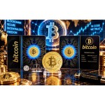 Bitcoin 1/1000 Oz Gold 999 medal Coin card GOLD AND SILVER BULLION
