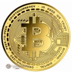 Bitcoin 1/1000 Oz Gold 999 medal Coin card GOLD AND SILVER BULLION