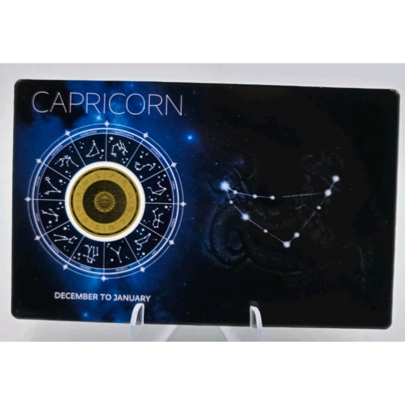ZODIAC SIGNS CAPRICORN 1/1000 Oz Gold Coin GOLD AND SILVER BULLION