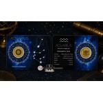 ZODIAC SIGNS AQUARIUS 1/1000 Oz Gold Coin GOLD AND SILVER BULLION