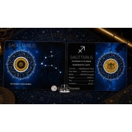 ZODIAC SIGNS Sagittarius 1/1000 Oz Gold Coin