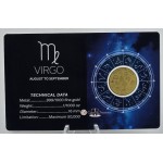 ZODIAC SIGNS Virgo 1/1000 Oz Gold Coin GOLD AND SILVER BULLION