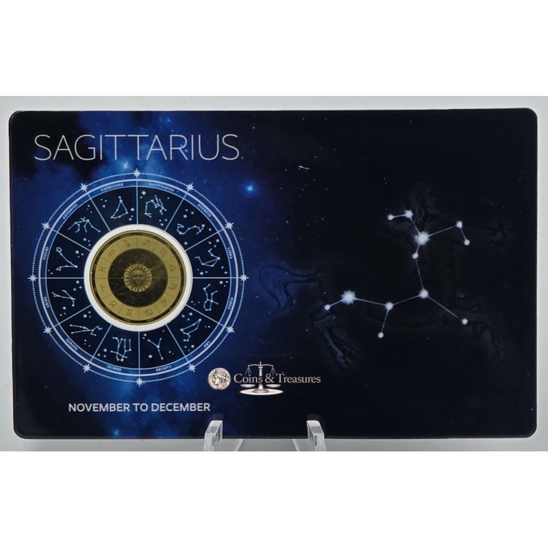 ZODIAC SIGNS Sagittarius 1/1000 Oz Gold Coin GOLD AND SILVER BULLION