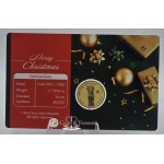 Coca Cola Santa Christmas 1/1000 Oz .999 Gold in Coin card 2023 GOLD AND SILVER BULLION