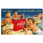 COCA COLA Vintage Bag 1/1000 Oz Gold 999 Coin Medal GOLD AND SILVER BULLION