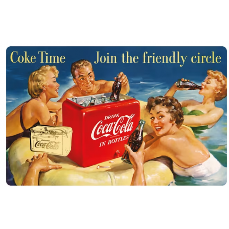 COCA COLA Vintage Bag 1/1000 Oz Gold 999 Coin Medal GOLD AND SILVER BULLION