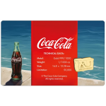 COCA COLA Vintage Bag 1/1000 Oz Gold 999 Coin Medal GOLD AND SILVER BULLION