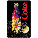 COCA COLA Pop-art Bottle Cap 1/1000 Oz Gold 999 Coin Medal GOLD AND SILVER BULLION
