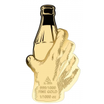 COCA COLA Pop-art Sparkling 1/1000 Oz Gold 999 Coin Medal GOLD AND SILVER BULLION