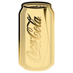 COCA COLA Pop-art Can 1/1000 Oz Gold 999 Coin Medal GOLD AND SILVER BULLION