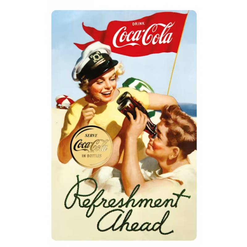 COCA COLA Vintage Refreshment  1/1000 Oz Gold 999 Coin Medal GOLD AND SILVER BULLION