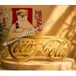 Coca Cola Sunglasses 1/1000 Oz .999 Gold in Coin card 2023 GOLD AND SILVER BULLION