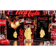 COCA COLA Pop-art Sparkling 1/1000 Oz Gold 999 Coin Medal