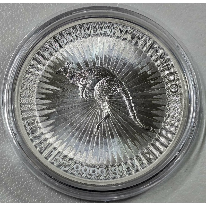 Australia 2023 Kangaroo 1 oz Silver 999 Bullion Coin 