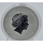 Tuvalu 2021 Poseidon Gods of Olympus 1 oz Silver 999 Coin  GOLD AND SILVER BULLION