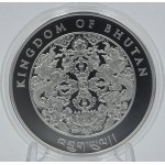 Bhutan 2024 Lunar Year of the Dragon 1 oz Silver 999 Coin  GOLD AND SILVER BULLION