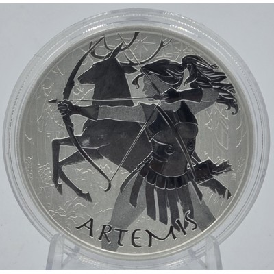 Tuvalu 2023 ARTEMIS Gods of Olympus 1 oz Silver 999 Coin 